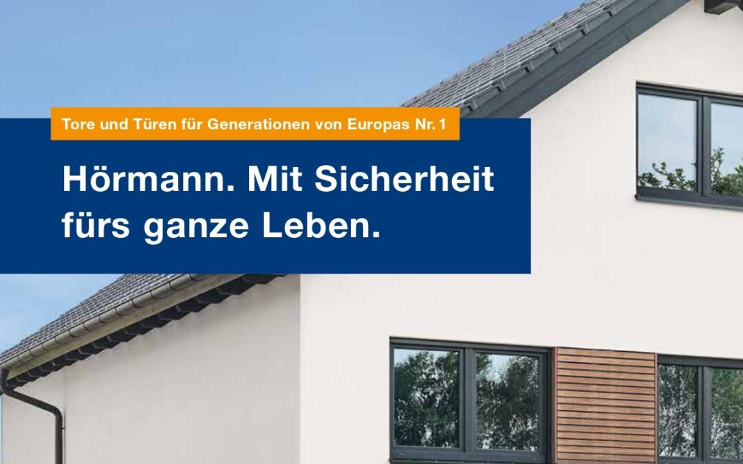 Hörmann Tore und Türen für Europas Nr. 1